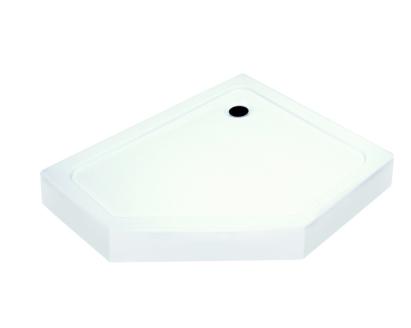 Kerra Cădiță de duș asimetrică pătrată Glasgow 100, dreapta Mobalis Homvera