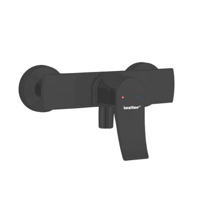 Leziter Arno zuhany csaptelep fekete Mobalis Homvera