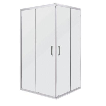 Kerra Malibu SQ 100x80 szögletes zuhanykabin zuhanytálca nélkül Mobalis Homvera