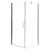 Leziter Cabină de duș pătrată Monica MONICA80 cu ușă batantă, 80x80x190 cm Mobalis Homvera
