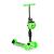 Homelux Háromkerekű roller Led kerekekkel 3 az 1-ben zöld Mobalis Homvera