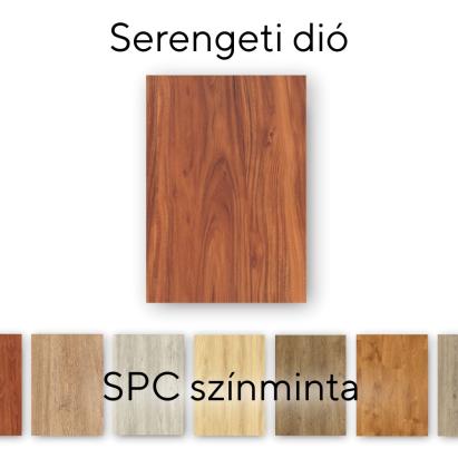 Leziter Mostră/Bucată Pardoseală Vinil SPC Leziter Serengeti Walnut Mobalis Homvera