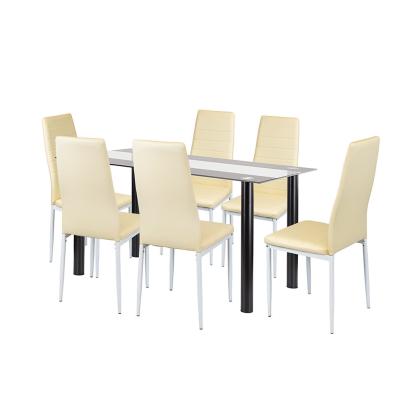 Leziter Norman 6+1 étkező garnitúra bézs Mobalis Homvera