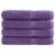 Prosoape de saună premium SOLUND 4 buc. violet 80x200 cm 600gsm GartenMobel Dekor