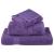 Prosoape premium SOLUND 4 buc. violet 100x200 cm 600 gsm GartenMobel Dekor