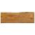 Blat masă cu margini naturale, 110x40x2,5 cm, lemn masiv mango GartenMobel Dekor