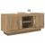Cabinet TV Stejar Artizanal 102 x 35 x 45 cm Lemn compozit GartenMobel Dekor