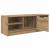 Cabinet TV Stejar Artizanal 102 x 35 x 36,5 cm Lemn compozit GartenMobel Dekor