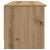 Cabinet TV Stejar Artizanal 102 x 35 x 36,5 cm Lemn compozit GartenMobel Dekor