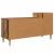 Cabinet TV Lemn Vechi 100 x 35 x 55 cm Lemn compozit GartenMobel Dekor