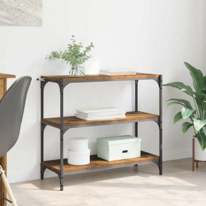 Dulap pentru cărți Lemn Vechi 80 x 33 x 70,5 cm GartenMobel Dekor