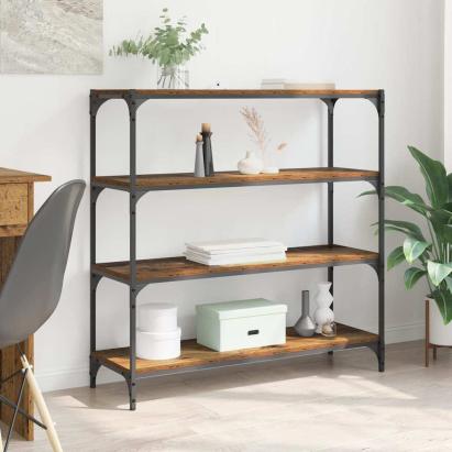 Dulap pentru cărți Lemn Vechi 100 x 33 x 100 cm GartenMobel Dekor