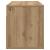 Dulap TV montat pe perete stejar artizanal 80 x 34.5 x 40 cm GartenMobel Dekor