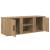 Cabinet TV Stejar Artizanal 100 x 31,5 x 35 cm Lemn compozit GartenMobel Dekor