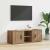 Cabinet TV Stejar Artizanal 100 x 31,5 x 35 cm Lemn compozit GartenMobel Dekor