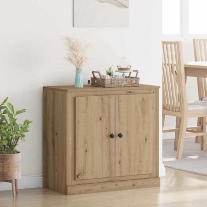 Bufet Stejar Artizanal 70 x 35,5 x 67,5 cm Lemn compozit GartenMobel Dekor