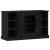 Bufet Stejar Negru 100 x 35,5 x 60 cm Lemn compozit GartenMobel Dekor