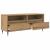 Cabinet TV cu sertar Stejar Artizanal 100 x 34,5 x 44,5 cm GartenMobel Dekor