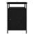 Dulap de noapte 2 pcs Stejar negru 40 x 42 x 60cm Lemn compozit GartenMobel Dekor
