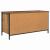 Cabinet TV Lemn Vechi 100 x 40 x 50 cm Lemn compozit GartenMobel Dekor