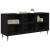 Cabinet TV Stejar Negru 103,5 x 30 x 50 cm Lemn compozit GartenMobel Dekor