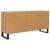 Cabinet TV Stejar Artizanal 103,5 x 30 x 50 cm Lemn compozit GartenMobel Dekor