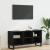 Cabinet TV Stejar Negru 103,5 x 30 x 50 cm Lemn compozit GartenMobel Dekor
