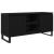 Cabinet TV Stejar Negru 104 x 35 x 50 cm Lemn compozit GartenMobel Dekor