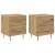 Dulap de noapte 2 pcs Stejar Artizanal 40 x 35 x 47,5 cm GartenMobel Dekor