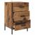 Dulap de noapte Lemn vechi 40 x 40 x 66 cm Lemn compozit GartenMobel Dekor