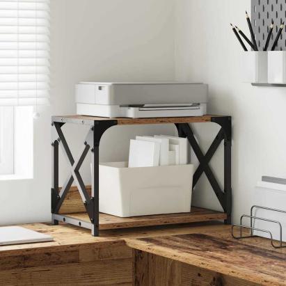 Suport pentru imprimantă Lemn Vechi 44 x 26 x 31.5 cm GartenMobel Dekor