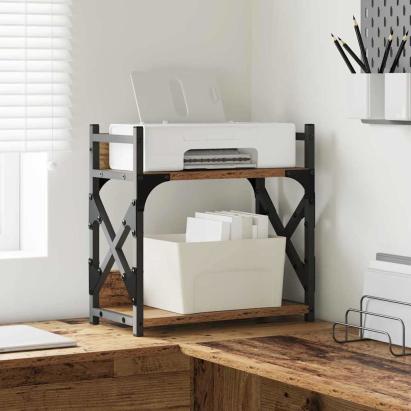 Suport pentru imprimantă Lemn Vechi 40 x 20 x 40 cm GartenMobel Dekor