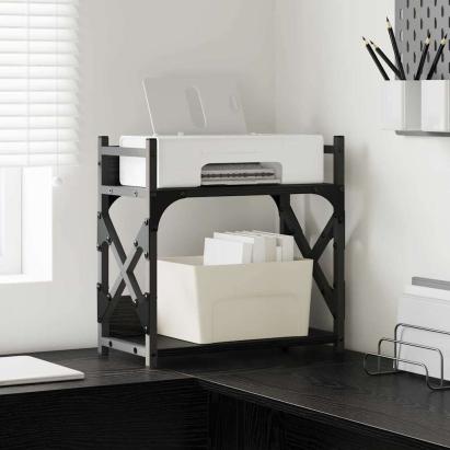 Suport pentru imprimantă Stejar Negru 40 x 20 x 40 cm GartenMobel Dekor