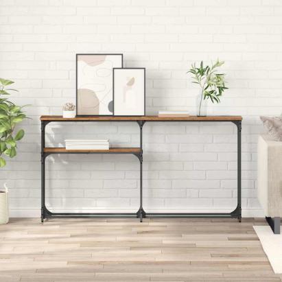 MasaConsole Lemn vechi 145x22.5x75cm Lemn compozit GartenMobel Dekor