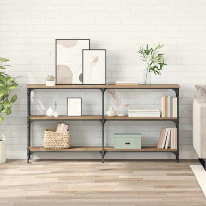 Masă de consolă Stejar Artizanal 150 x 29 x 75 cm GartenMobel Dekor