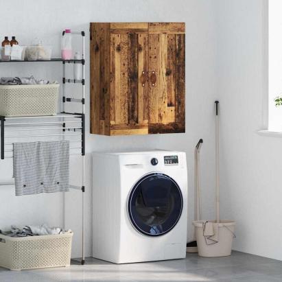 Dulap montat pe perete Lemn Vechi 69,5 x 34 x 90 cm GartenMobel Dekor