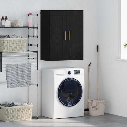 Dulap montat pe perete Stejar Negru 69,5 x 34 x 90 cm GartenMobel Dekor