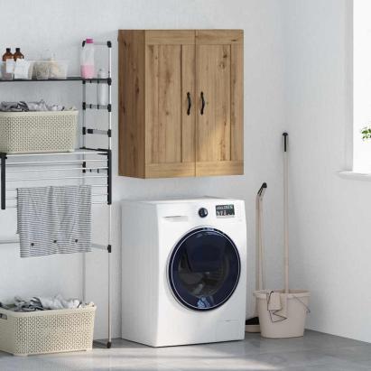 Dulap montat pe perete Stejar Artizanal 69,5 x 34 x 90 cm GartenMobel Dekor