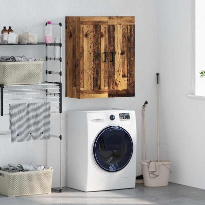 Dulap montat pe perete Lemn Vechi 69,5 x 34 x 90 cm GartenMobel Dekor