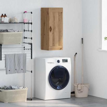 Dulap montat pe perete Stejar Artizanal 34,5 x 34 x 90 cm GartenMobel Dekor