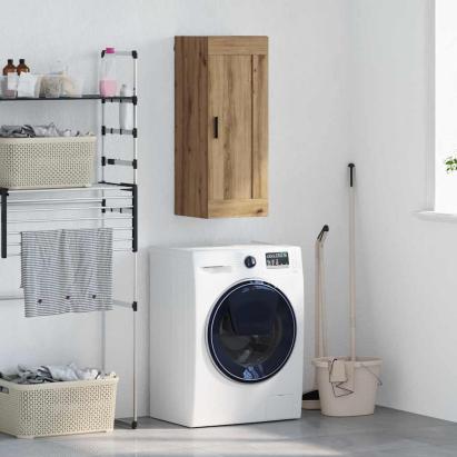 Dulap montat pe perete Stejar Artizanal 34,5 x 34 x 90 cm GartenMobel Dekor