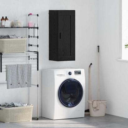 Dulap montat pe perete Stejar Negru 34,5 x 34 x 90 cm GartenMobel Dekor