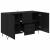 Bufet cu sertar Stejar Negru 100 x 36 x 60 cm Lemn compozit GartenMobel Dekor