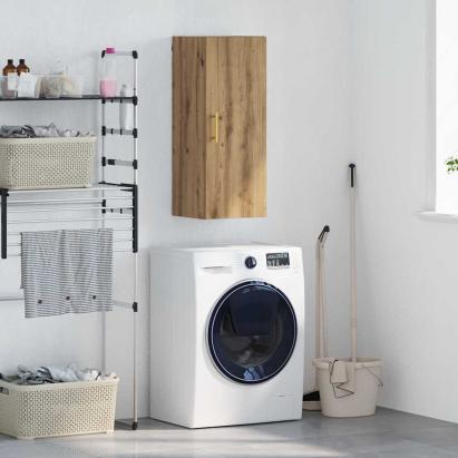 Dulap montat pe perete Stejar Artizanal 34,5 x 34 x 90 cm GartenMobel Dekor