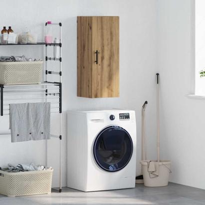 Dulap montat pe perete Stejar Artizanal 34,5 x 34 x 90 cm GartenMobel Dekor