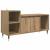 Cabinet TV Stejar Artizanal 100 x 35 x 55 cm Lemn compozit GartenMobel Dekor