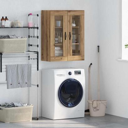 Dulap montat pe perete Stejar Artizanal 69,5 x 34 x 90 cm GartenMobel Dekor