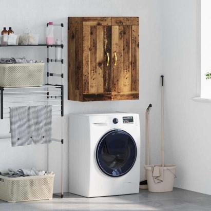 Dulap montat pe perete Lemn Vechi 69,5 x 34 x 90 cm GartenMobel Dekor