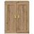 Dulap montat pe perete Stejar Artizanal 69,5 x 34 x 90 cm GartenMobel Dekor