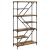 Raft pentru cărți Lemn Vechi 91 x 36 x 176 cm Lemn compozit GartenMobel Dekor